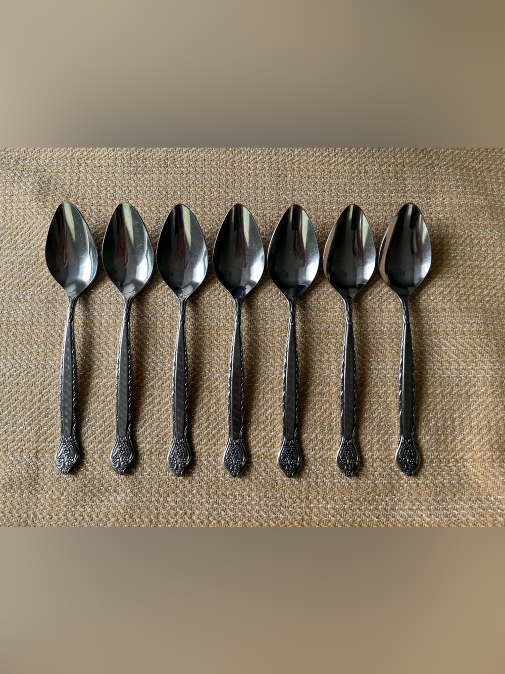 Laguna Stainless Soup Spoons  (7) National Stainless